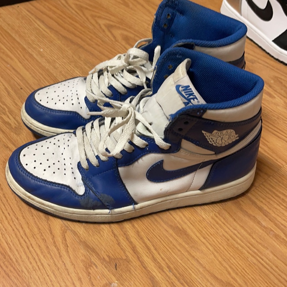 storm blue Jordan 1